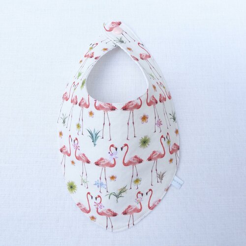 Bavoir bandana foulard bébé fille 0/12 mois « capucine »