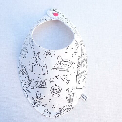 Bavoir foulard  original 0/12mois « anna »