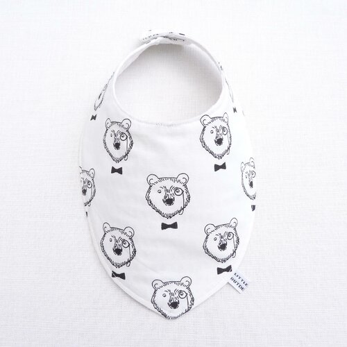 Bavoir foulard  original 0/12 mois &quot;antoine&quot;