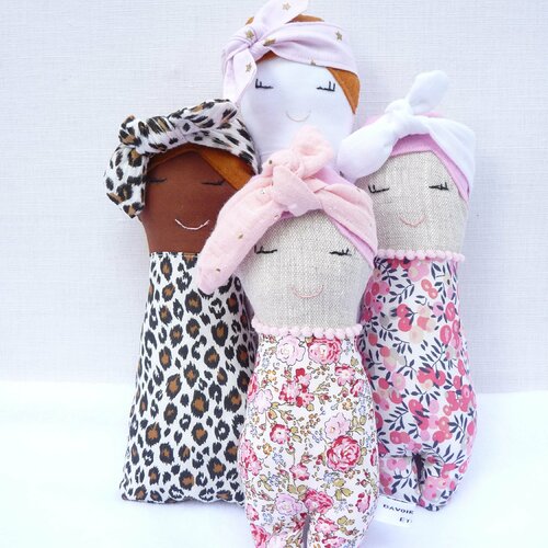 Poupée liberty betsy original doudou peluche au choix bébé cadeau naissance noel  bebe fille