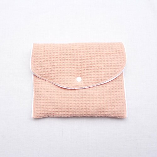 Pochette à couches et lingettes molletonnée femme maman bébé original maquillage lingerie   masques