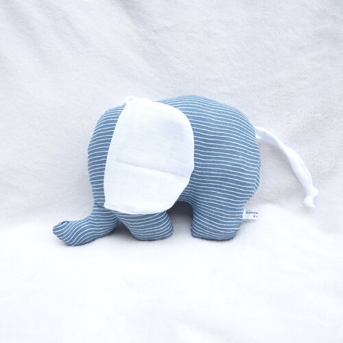 Doudou peluche elephant bebe garçon original cadeau naissance noel  décoration chambre bebe