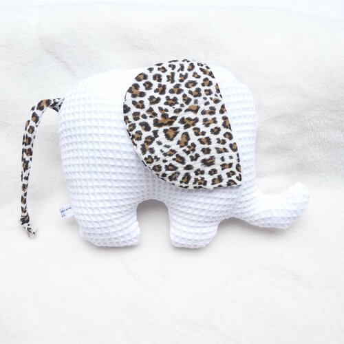 Doudou peluche elephant bebe original cadeau naissance noel  décoration chambre bebe