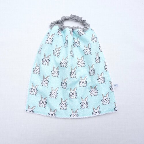 Serviette élastique cantine au choix nounou 1/5 ans  zéro déchet soin de soi