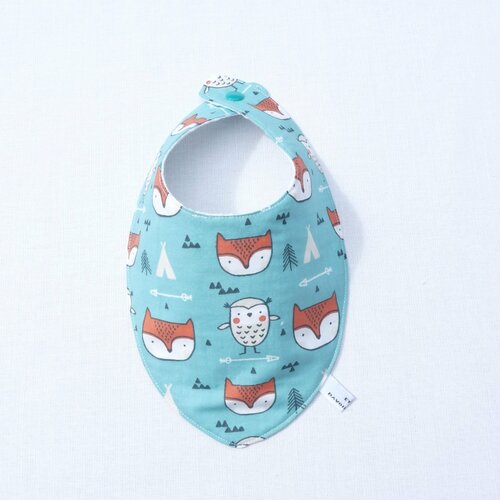 Bavoir foulard original 0/12 mois garçon &quot;felix&quot;
