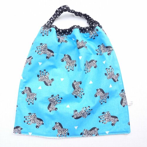 Serviette élastique garçon cantine nounou 1/5 ans  zéro déchet soin de soi