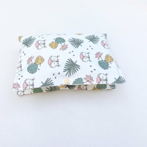 Pochette à couches et à lingettes bébé liste naissance original