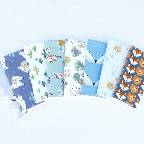 Au choix maxi lingettes /cotons écologique bébé soin de soi  zéro déchet  liste de naissance 20x20 cm