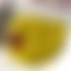 Perles de rocaille jaune nacré  4 mm  - lot de 15gr