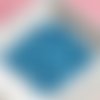 Perles de rocaille bleu ciel  4 mm  - lot de 12gr