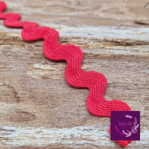 Ruban croquet rouge 1.5 mètres