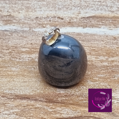 Pendentif en hématite 16 mm