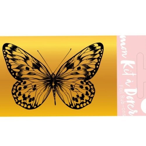 Kit à dorer - papillon - kesi'art