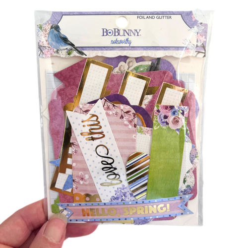 Die cuts - secret garden noteworthy - bo bunny
