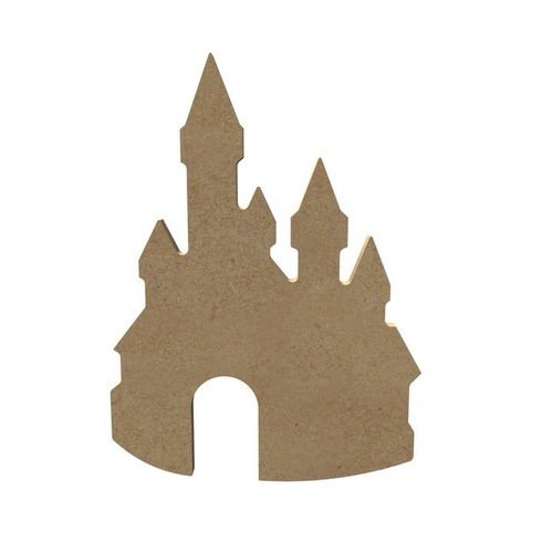 Château de princesse en bois 15 cm - gomille