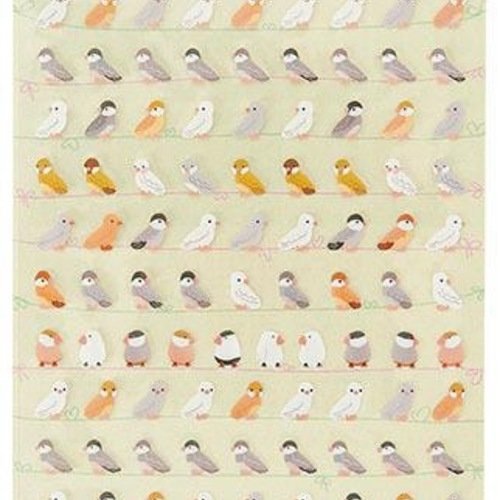 Stickers oiseaux - paper poetry rico design