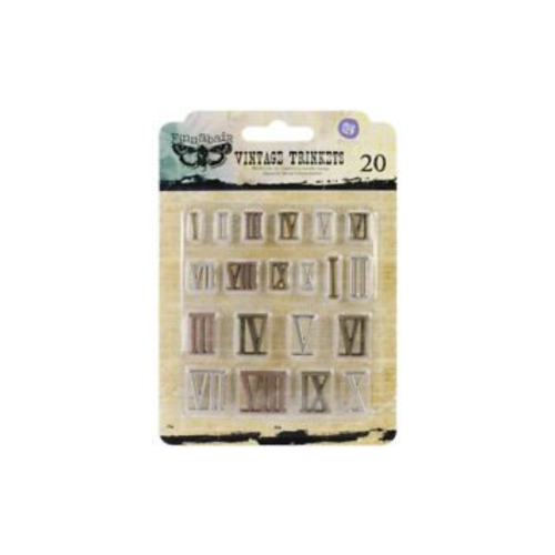 Chiffres romains en métal - finnabair - prima marketing