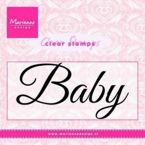 Tampon clear - baby - marianne design - 7 x 3,5 cm