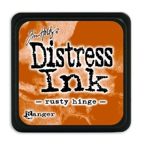 Encre rouille - distress ink mini - rusty hinge - 3 x 3 cm
