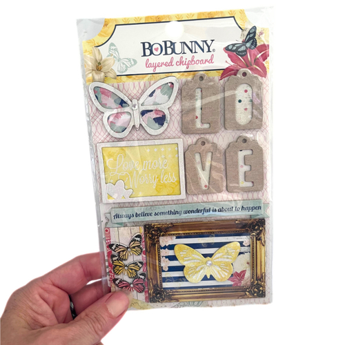 Chipboards - sweet life - bo bunny
