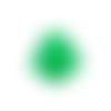 1 perle tête de bouddha de couleur vert - 16 x 15 x 14 mm