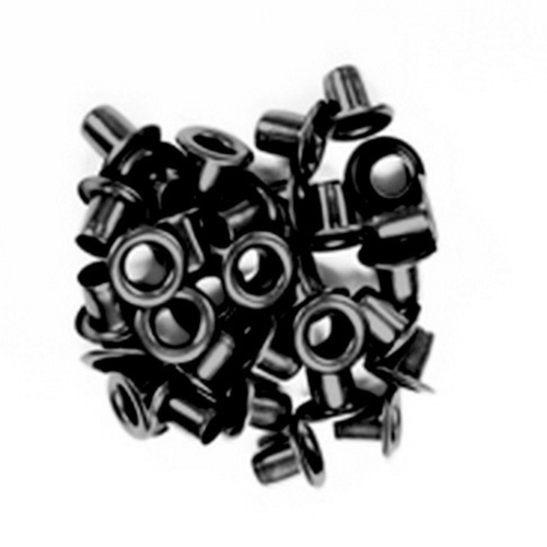 Oeillets - noir - 8 mm - kesi'art