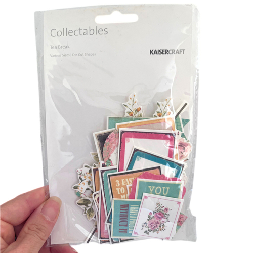 Die cuts  - tea break - kaisercraft