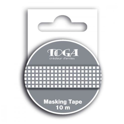 Masking tape - vichy taupe - toga