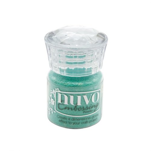 Poudre à embosser - vert turquoise  - nuvo - 22 ml