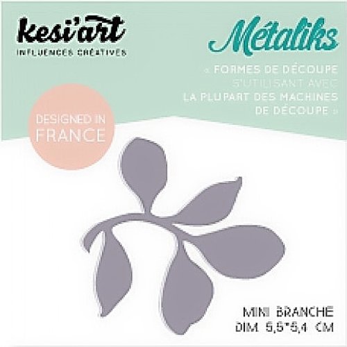 Die / matrice de découpe - branche - kesi'art
