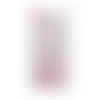 84 demi-perles strass autocollantes - rose clair - kesi'art