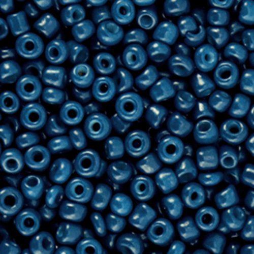 Perles de rocaille - bleu oxford - 3 mm - 30g