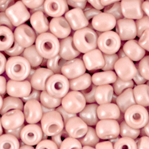Perles de rocaille - vieux rose - 4 mm - 30g