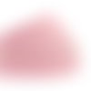 Lacet ou ruban cuir plat - rose clair - 5 mm x 30 cm
