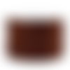 Cordon satin ou queue de rat couleur marron - 1,5 mm x 90 m