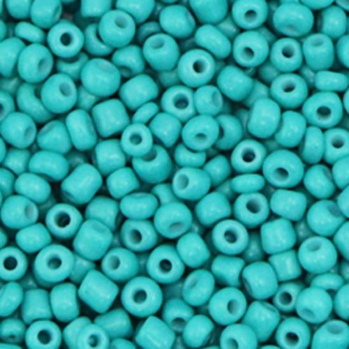 Perles de rocaille - turquoise baltique - 3 mm - 30g