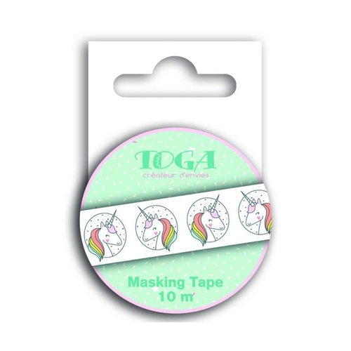 Masking tape - licorne - toga - 10 m