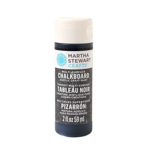 Peinture acrylique tableau noir martha stewart - noir - 59 ml