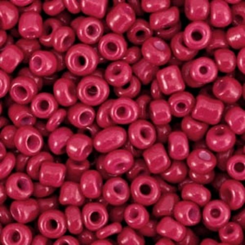 Perles de rocaille - rouge bourgogne - 3 mm - 200g - 6000 perles
