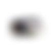 Ficelle coton - bleu marine et or - vivant - 2 mm x 50 m
