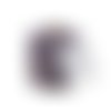 Ficelle coton - violet clair et or - vivant - 2 mm x 50 m