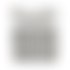 Coupon tissu coton canvas oeko-tex - noir et blanc - kesi'art - 50 x 50 cm