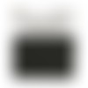 Coupon tissu coton canvas oeko-tex - gris foncé - kesi'art - 50 x 50 cm