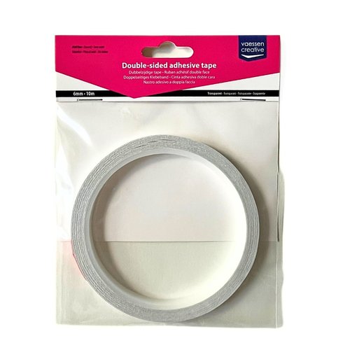 Scotch double face transparent - 6 mm x 10 m