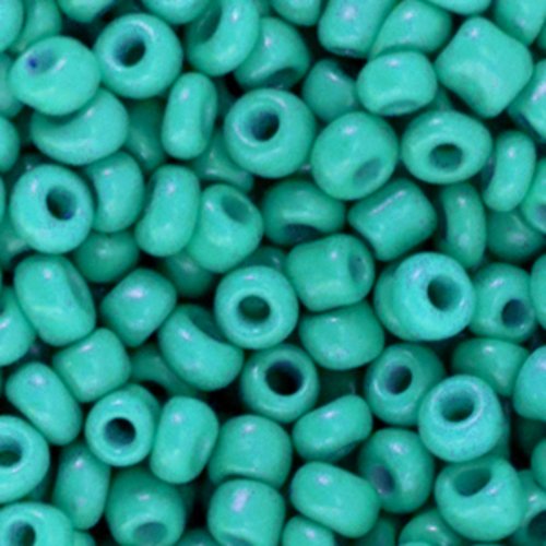Perles de rocaille - bleu turquoise - 4 mm - 30g