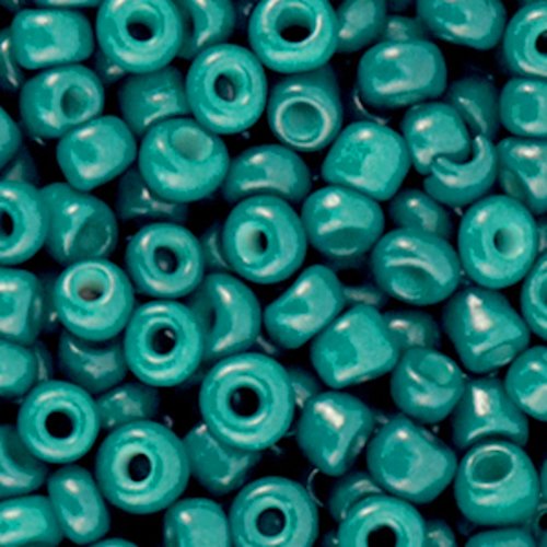 Perles de rocaille - vert ultramarin - 4 mm - 30g