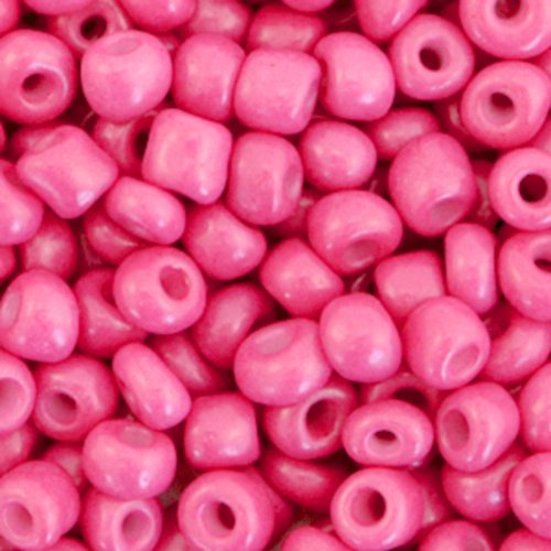 Perles de rocaille - rose - 4 mm - 30g