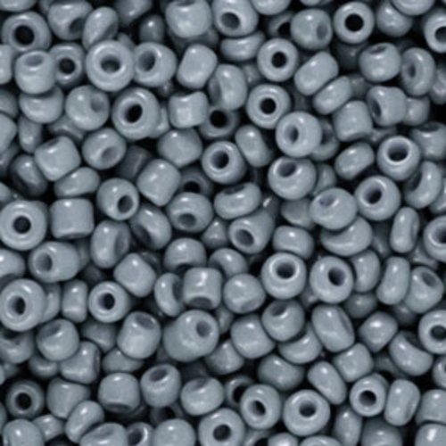 Perles de rocaille - gris - 3 mm - 30g
