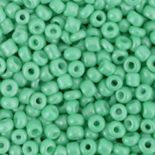 Perles de rocaille - vert - 3 mm - 30g