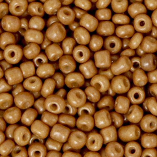 Perles de rocaille - marron sierra - 3 mm - 30g